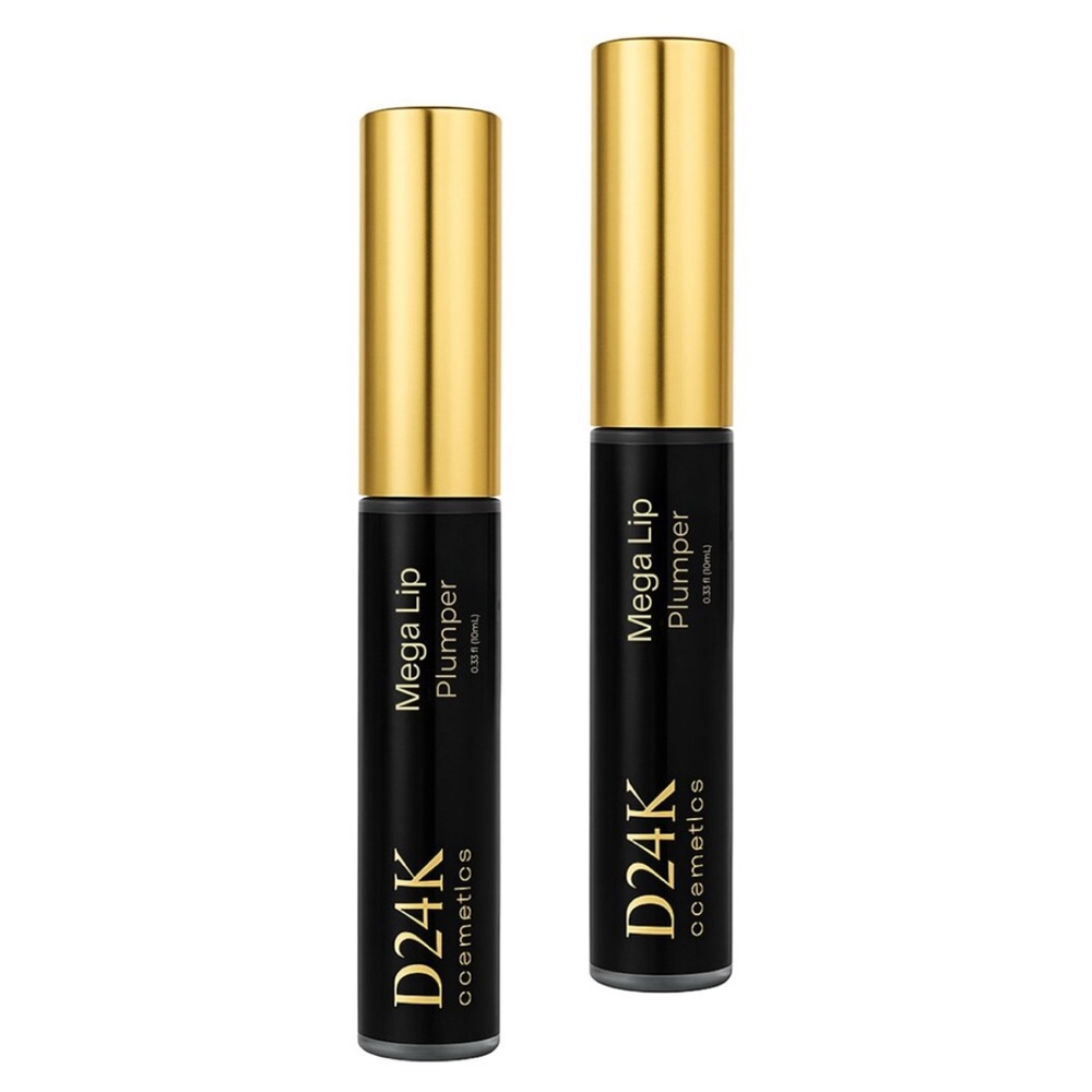 D24K Mega Lip Plumper - Black and Gold 2 pack